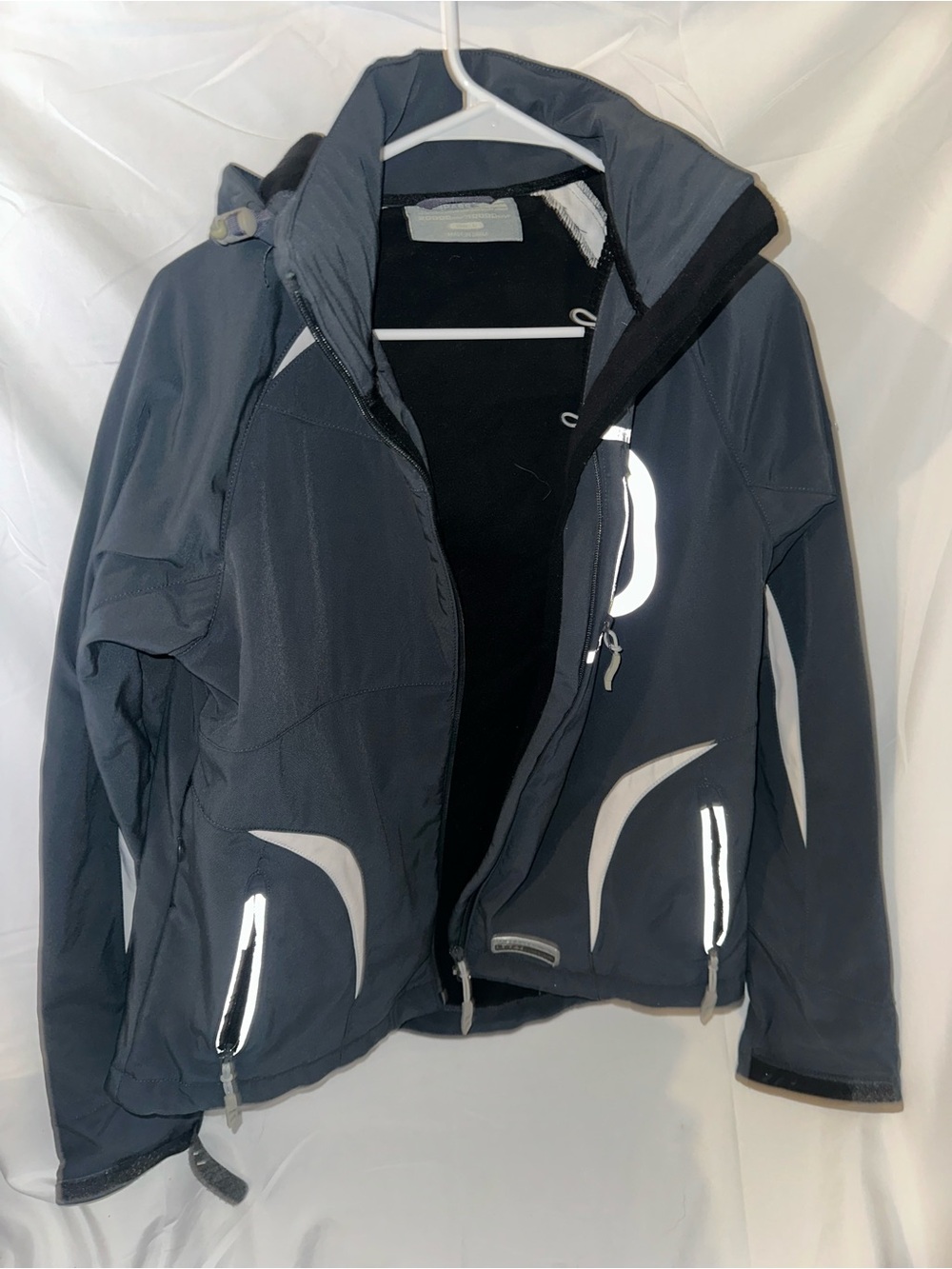 Trespass Softshell Jacket Womens L Reflective Outdoor Hiking